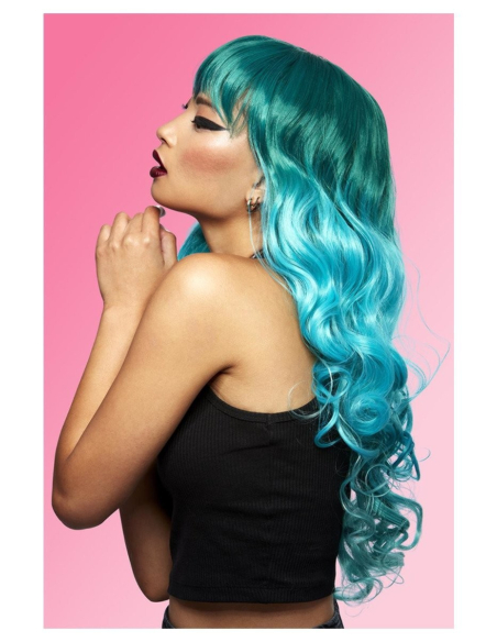 Perruque Femme Manic Panic (Bleue Cyan)