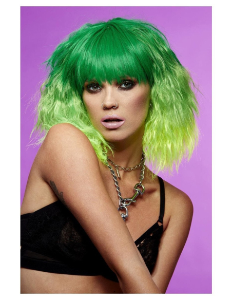 Perruque Femme Manic Panic (Dégradé de vert)