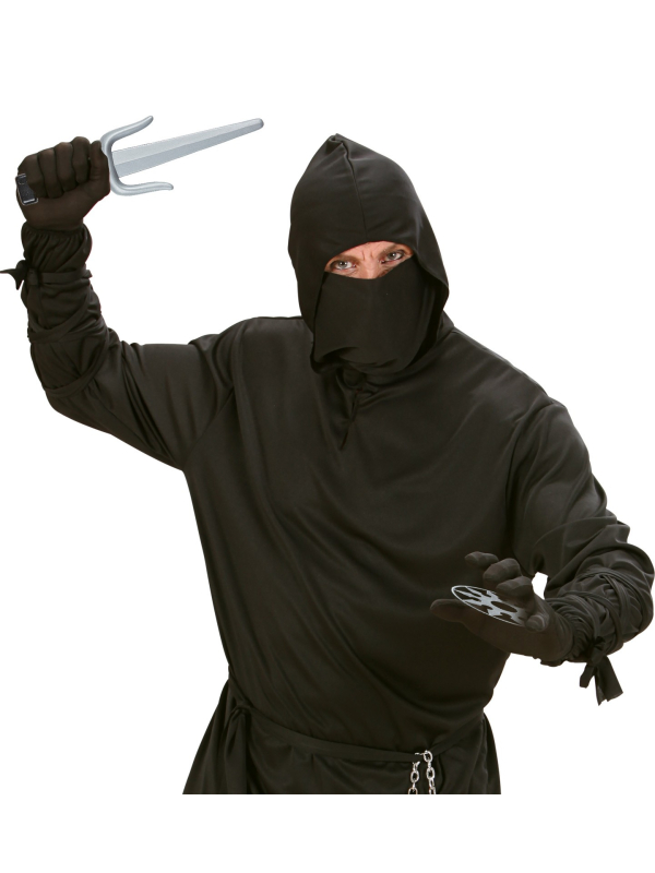 Set d'armes Ninja enfant (une paire de Sai et 2 Shurikens)