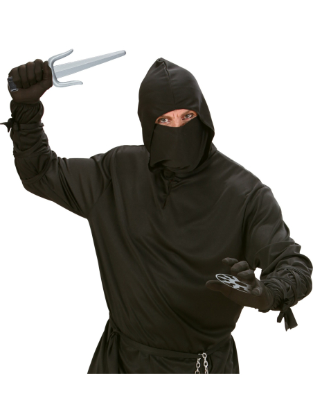 Set d'armes Ninja enfant (une paire de Sai et 2 Shurikens)