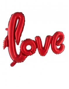 Ballon Love Rouge (100,4x67.6 cm)