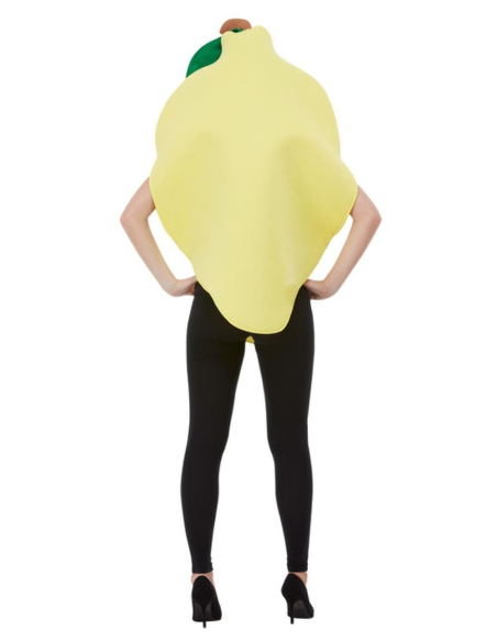 Déguisement de Citron Jaune avec Tabard à Capuche Taille Unique