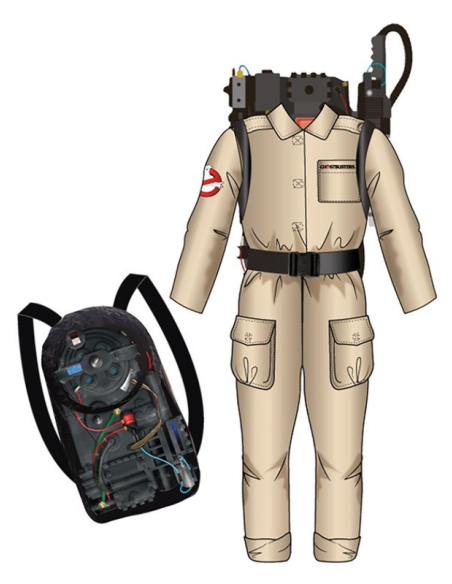 Déguisement Ghostbusters homme, Combinaison et sac à dos gonflable