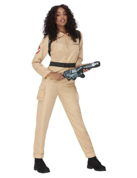 Déguisement Ghostbusters femme, Combinaison et sac à dos gonflable