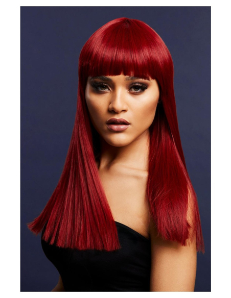 Perruque Fever Alexia, Rouge Rubis, 48 cm