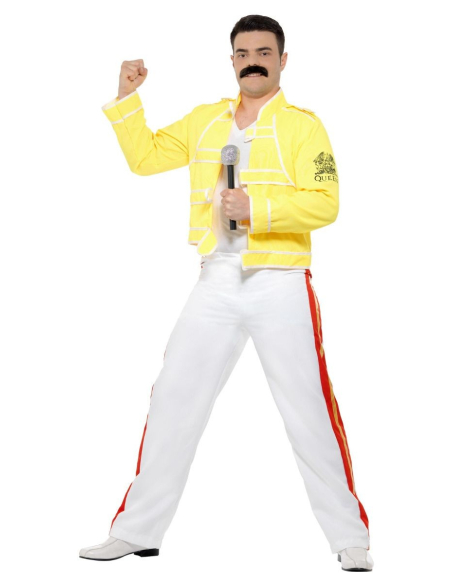 Déguisement Freddie Mercury Queen Licence Homme