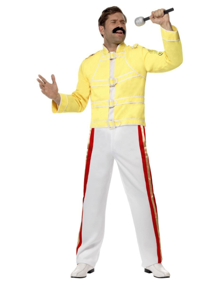 Déguisement Freddie Mercury Queen Licence Homme