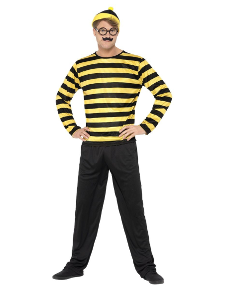 Costume Où est Charlie Licence Jaune et noir