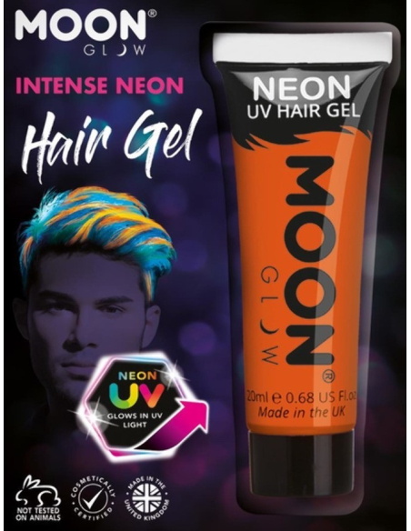 Gel UV Néon Orange intense – Moon Glow