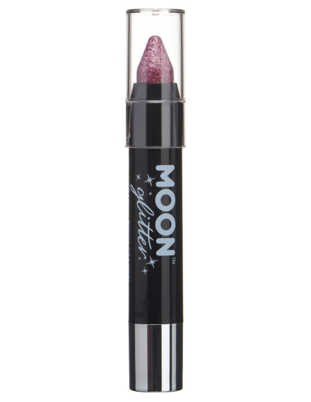 Crayons pour le corps à paillettes holographiques rose gold – Moon Glitter, 3,5g
