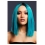 Perruque Fever Kylie, Bleu sarcelle, 37cm