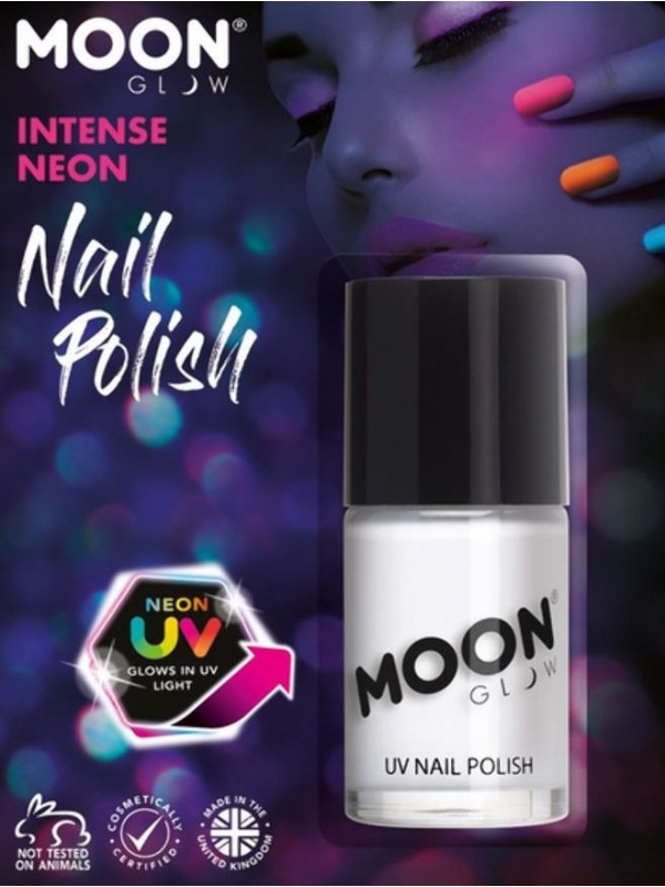 Vernis à ongles UV Néon blanc intense - Cosmic Moon