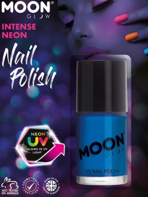 Vernis à ongles UV Néon bleu intense - Cosmic Moon