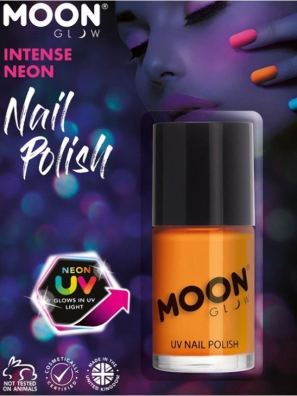 Vernis à ongles UV Néon orange intense - Cosmic Moon
