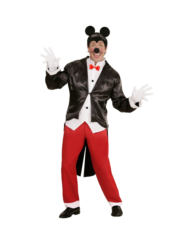 Déguisement de Monsieur Souris rouge & noir