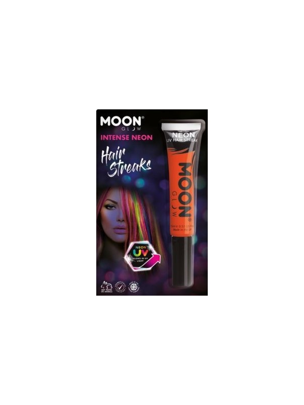 Moon Glow Intense Neon UV Hair Streaks, Orange