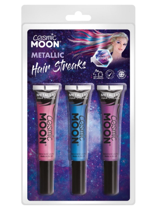 Mèches de cheveux Métallique – Cosmic Moon