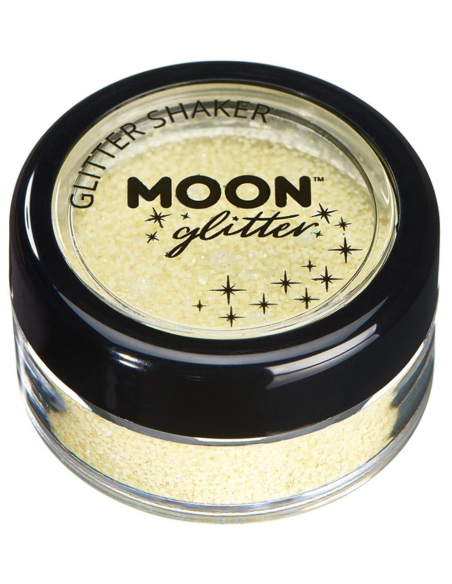 Paillettes Pastel Jaune Citron – Cosmic Moon