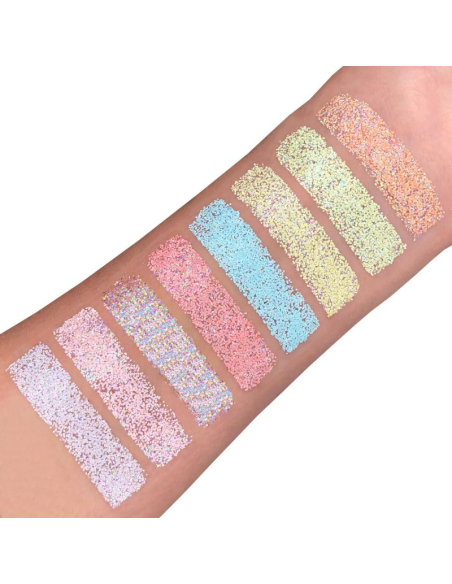 Paillettes Pastel Jaune Citron – Cosmic Moon