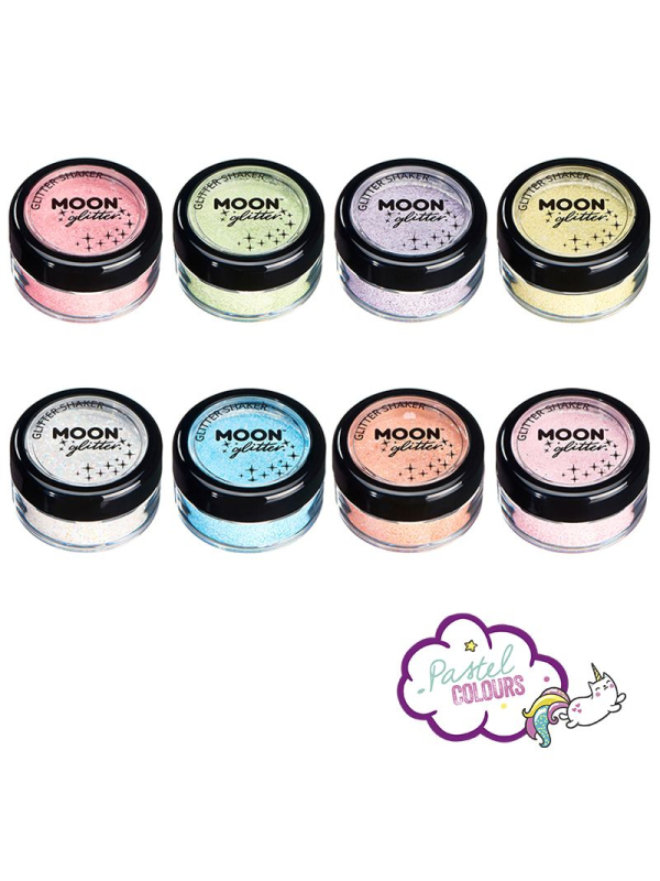 Paillettes Pastel Jaune Citron – Cosmic Moon
