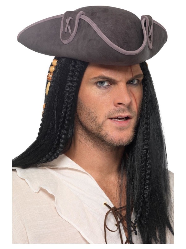 Chapeau tricorne adulte pirate