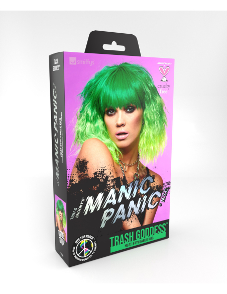 Perruque Femme Manic Panic (Dégradé de vert)
