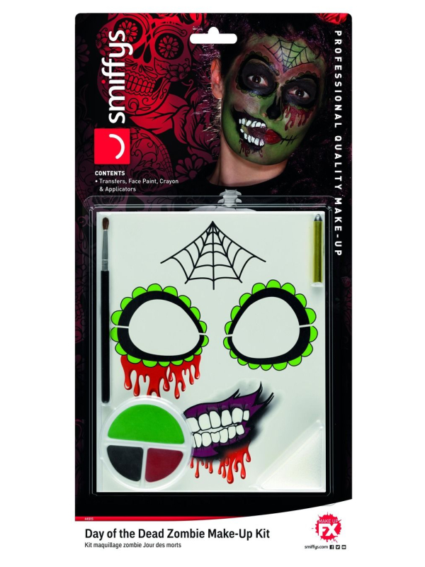 Kit maquillage zombie jour des morts