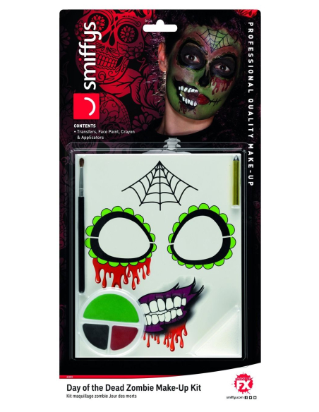 Kit maquillage zombie jour des morts