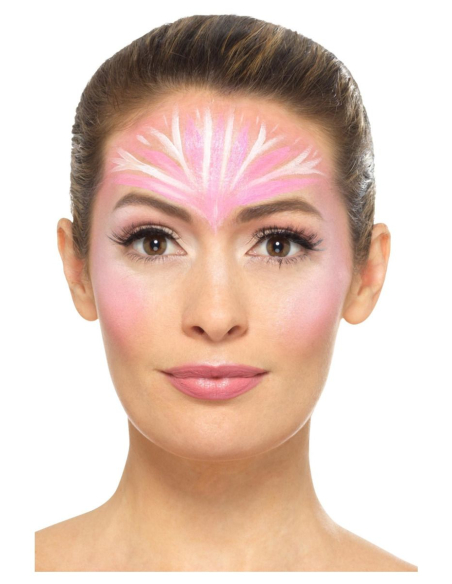 Maquillage à l'eau licorne