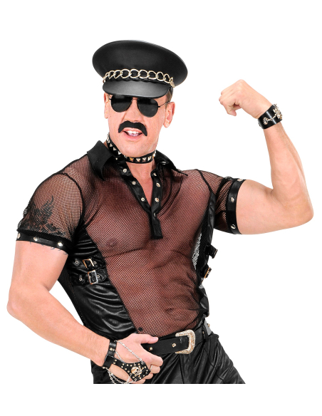 T-SHIRT Rockeur ou Biker noir