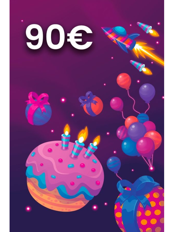 Carte Cadeau 90€  - 1