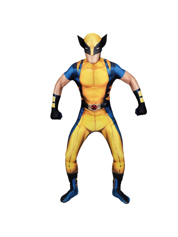 Déguisement seconde peau Wolverine (Homme) Marvel - 1