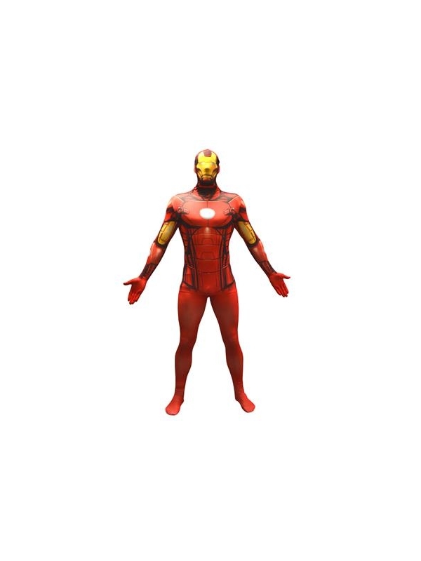 Déguisement seconde peau Iron man (Homme)