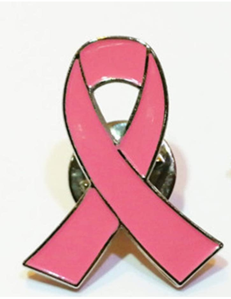 Pins 2D Octobre Rose /100 Unités