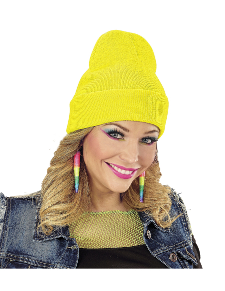 Bonnet Fluo mixte - jaune