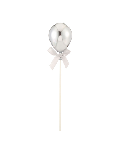 Topper gâteau d'anniversaire Ballon - 2 couleurs au choix  - 2 - Déguiz Fêtes - Votre partenaire pour tous les événements