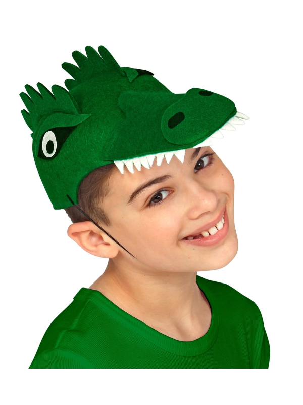 Chapeau Crocodile en feutre pour enfant