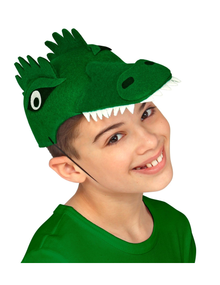 Chapeau Crocodile en feutre pour enfant
