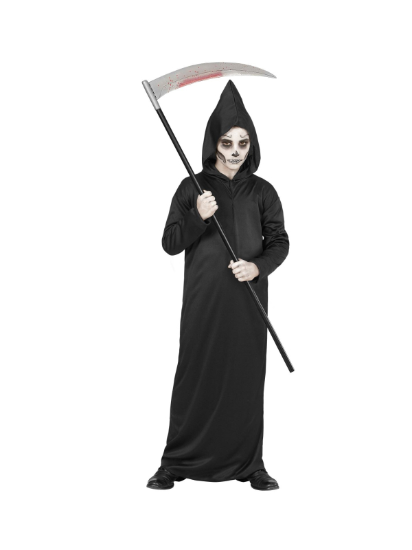 Déguisement Faucheur garçon pas cher (tunique à capuche)