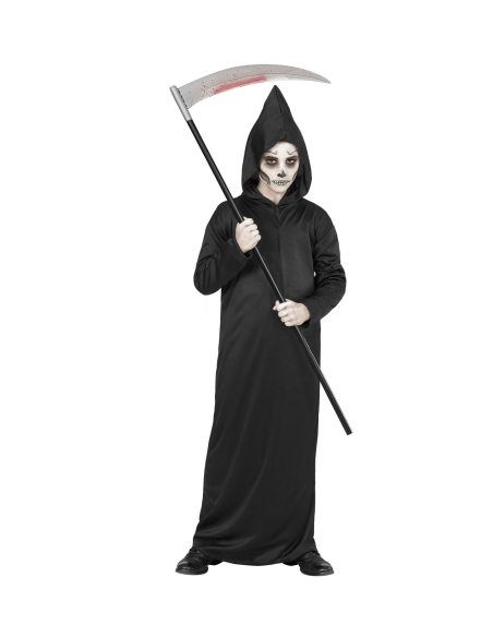 Déguisement Faucheur garçon pas cher (tunique à capuche)
