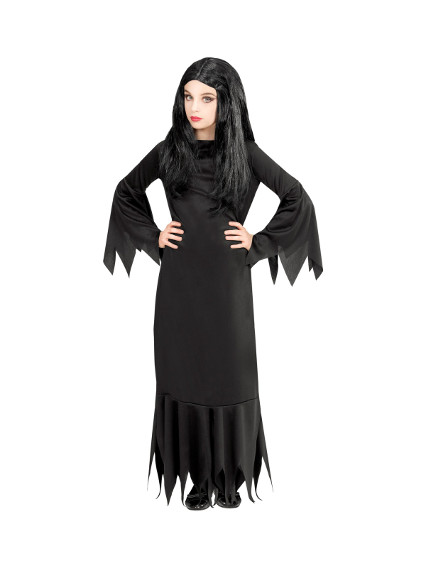 Déguisement Mortisia noir fille (robe)