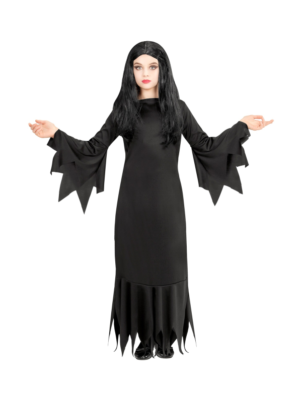 Déguisement Mortisia noir fille (robe)
