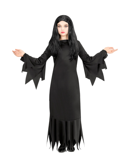 Déguisement Mortisia noir fille (robe)