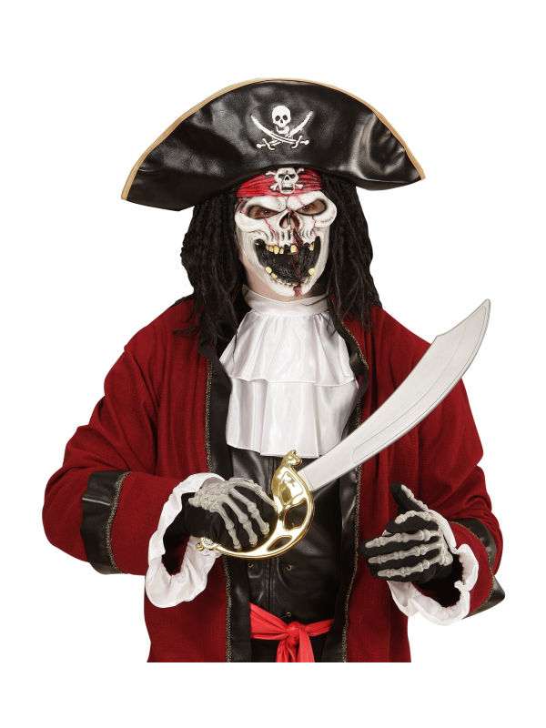Masque Pirate zombie en latex pour enfant