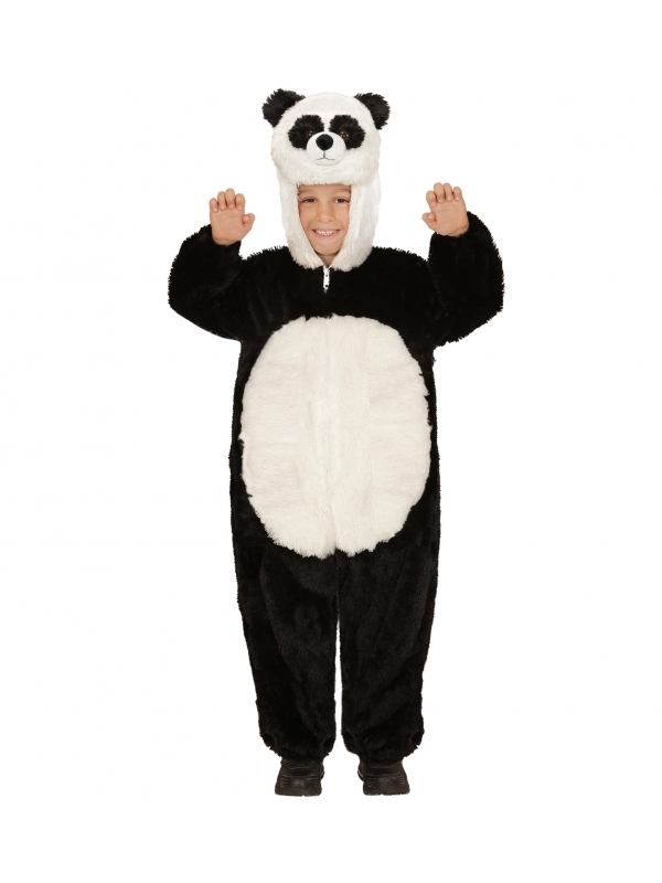 Déguisement Panda enfant (combinaison à capuche et masque)