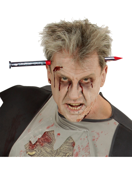 Clou à travers la tête pour halloween