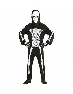 Déguisement squelette homme avec masque du S au XXL
