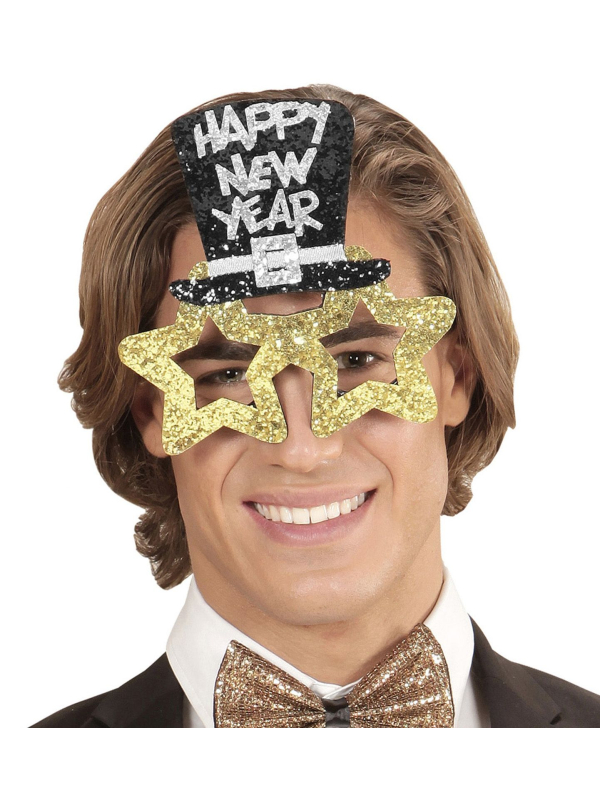 Lunettes Happy New Year - 2 couleurs au choix