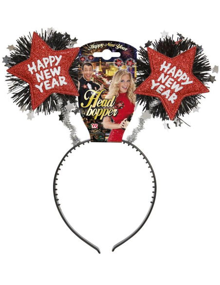 Serre-Tête Happy New Year - 3 couleurs au choix Widmann - 3 - Déguiz Fêtes - Votre partenaire pour tous les événements