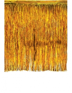Rideau de fête doré 245 cm x 300 cm